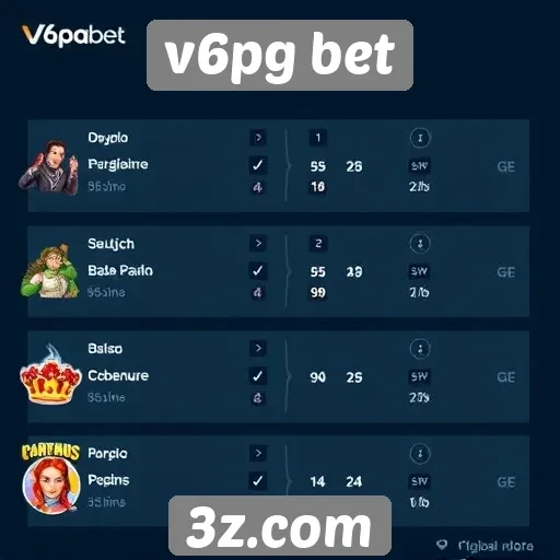 v6pg bet análise de jogos populares entre usuários